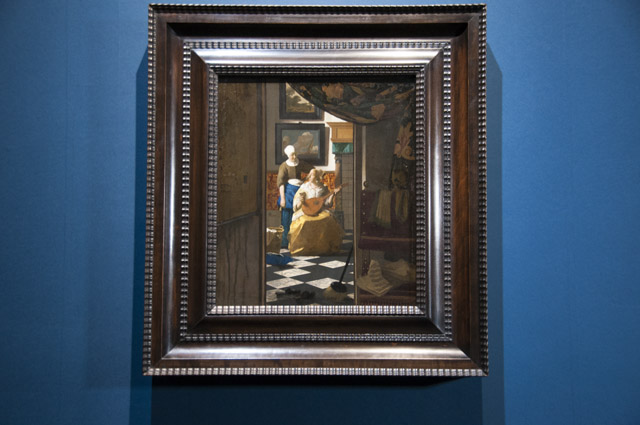 ヨハネス・フェルメール《恋文》1669-1670年頃 油彩・カンヴァス44×38.5cm アムステルダム国立美術館 Rijksmuseum. Purchased with the support of the Vereniging Rembrandt, 1893 ​​​​​​​RIJKS MUSEUM