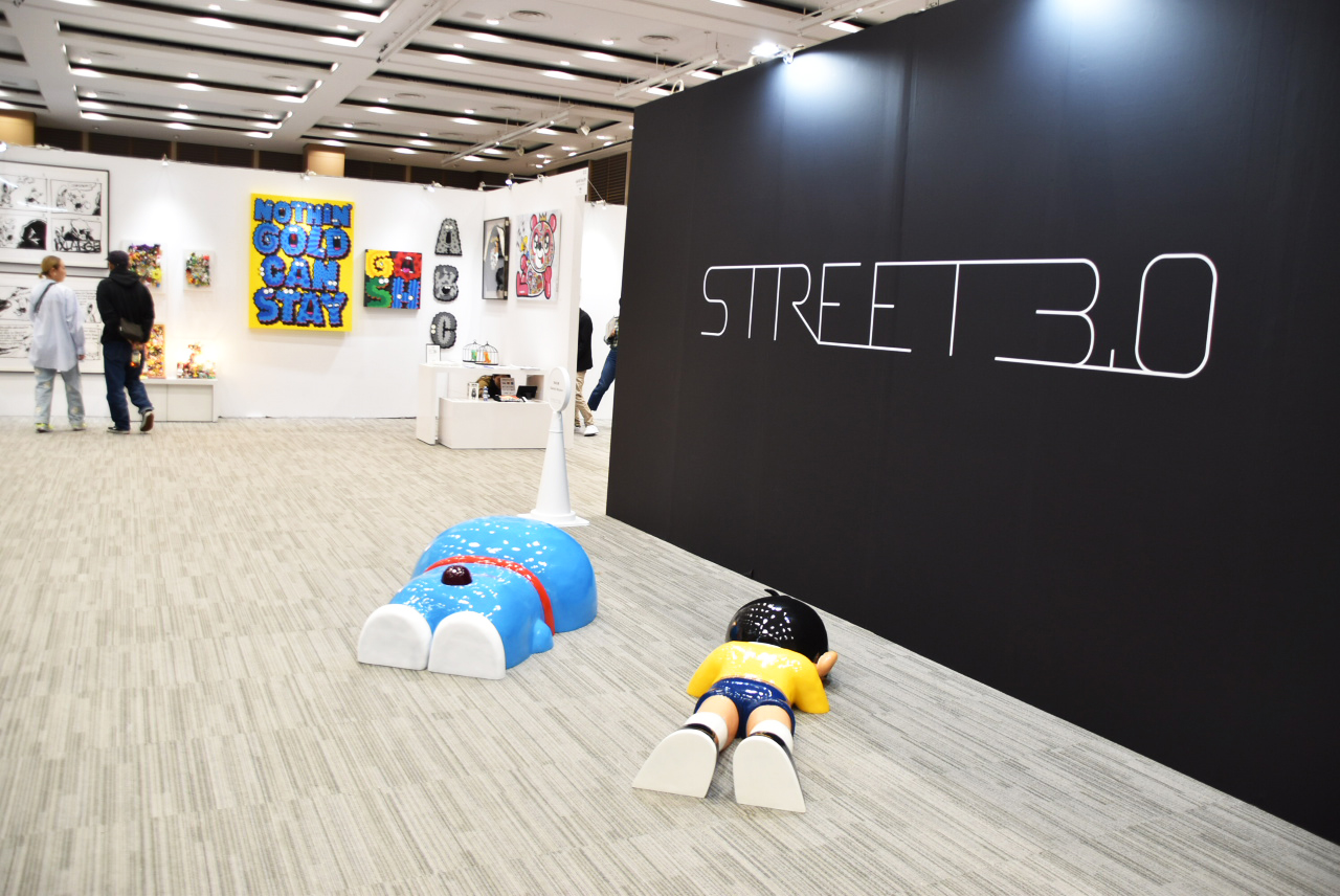 「Study:アート&クリエイティブフェア」の展示風景
