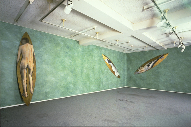 石原友明《約束Ⅱ》1984年ギャラリー白での展示風景　現・高松市美術館および作家蔵　撮影：石原友明