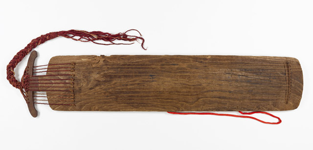 新羅琴(しらぎごと):「第 70 回正倉院展」奈良国立博物館 会期「10月27日~11月12日」