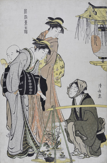 風俗東之錦 鳥居清長 個人蔵