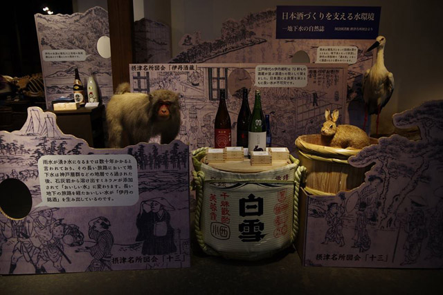 日本酒づくりを支える水循環について：「自然史博物館が仕かける 「Where culture meets nature」展」赤坂志乃