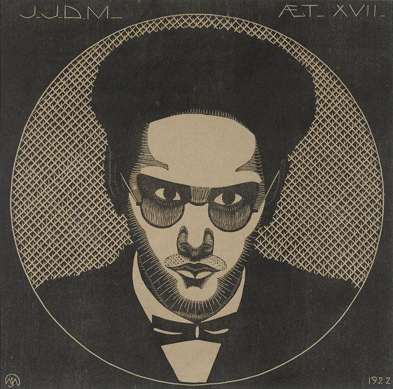 《ヤープ・イェスルン・デ・メスキータの肖像》1922年、個人蔵 Photo: J&M Zweerts 《ヤープ・イェスルン・デ・メスキータの肖像》1922年、個人蔵 Photo: J&M Zweerts