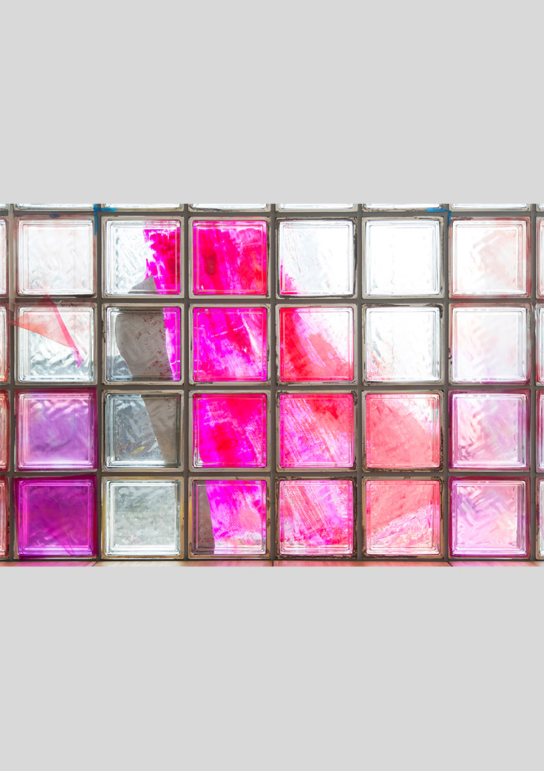 Utsuwa<br>* The preparatory study of the facade painting | 2018 | © Baptiste François Utsuwa * The preparatory study of the facade painting | 2018 | © Baptiste François:「『うつろひ、たゆたひといとなみ』湊 茉莉展」銀座メゾンエルメス フォーラム