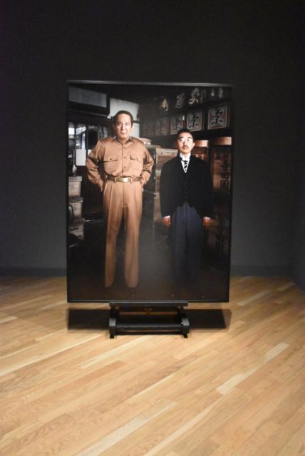 展示の様子、《思わぬ来客》(2010-2018)