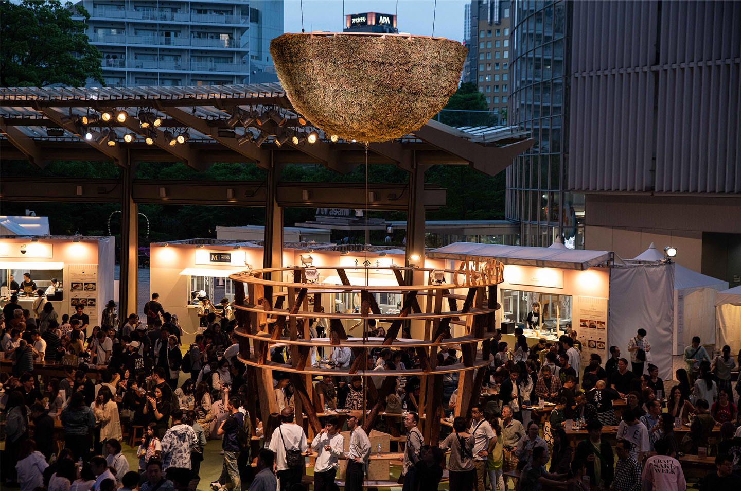 「CRAFT SAKE WEEK 2024 at ROPPONGI HILLS」の様子