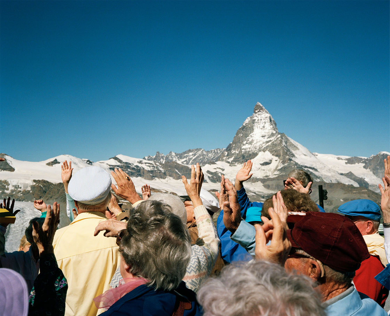 The Matterhorn, Alps, 1990 ©Martin Parr/Magnum Photos