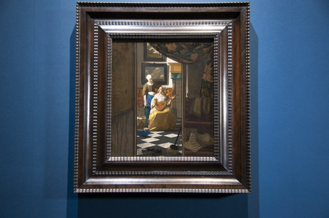 ヨハネス・フェルメール《恋文》1669-1670年頃 油彩・カンヴァス44×38.5cm アムステルダム国立美術館 Rijksmuseum. Purchased with the support of the Vereniging Rembrandt, 1893 RIJKS MUSEUM